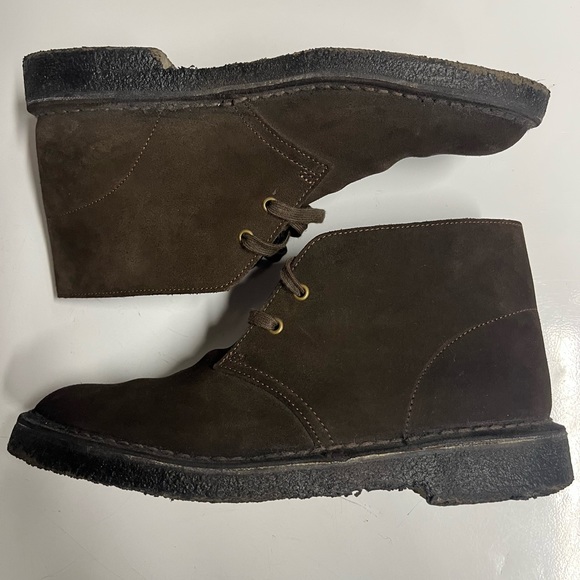 Clarks Originals Desert Boots Charles F Stead Leeds England Brown Suede Men’s 9 main image 6